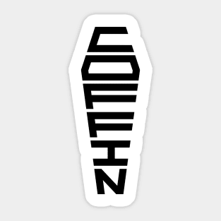 Coffin Sticker